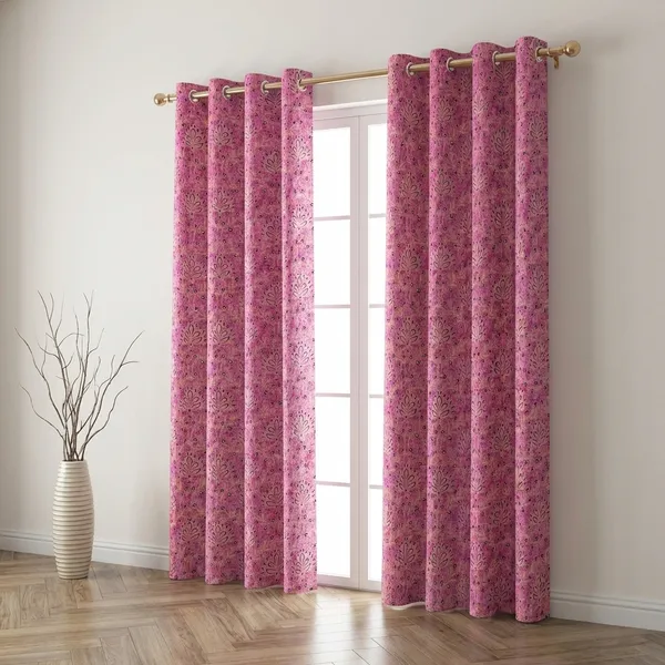 Pink_Premium_Edge_Polyester_Door_Curtain,_Size_-_4x7_ft,_Pack_of_2_pcs