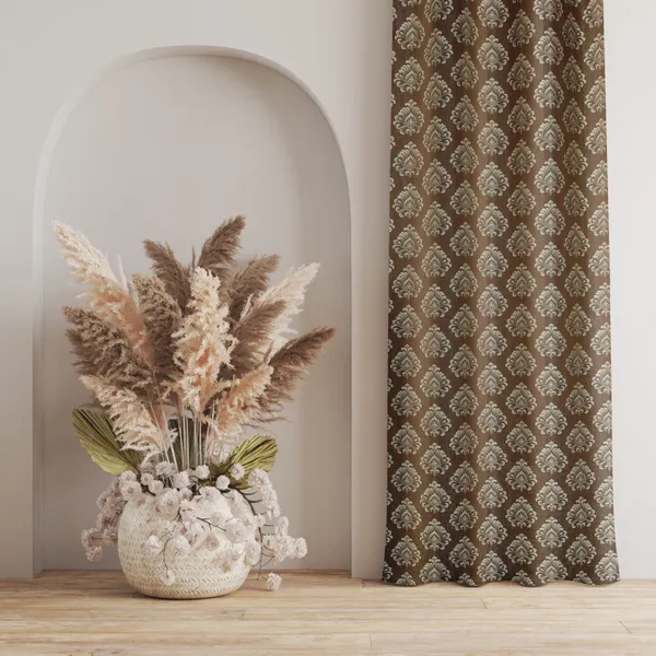Brown_Premium_Range_Polyester_Door_Curtain_And_Window_Curtain