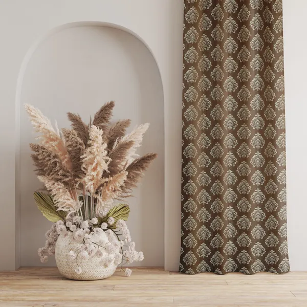 Brown_Premium_Range_Polyester_Door_Curtain_And_Window_Curtain