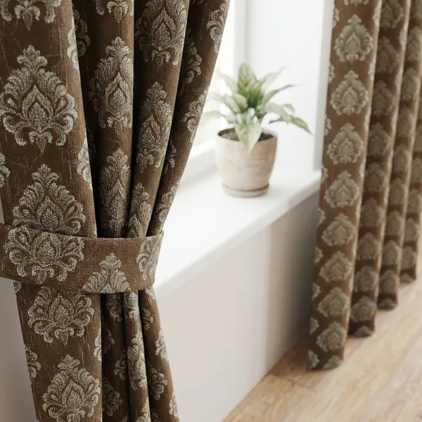 Brown_Premium_Range_Polyester_Door_Curtain_And_Window_Curtain