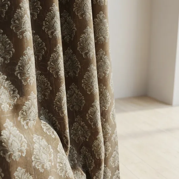 Brown_Premium_Range_Polyester_Door_Curtain_And_Window_Curtain