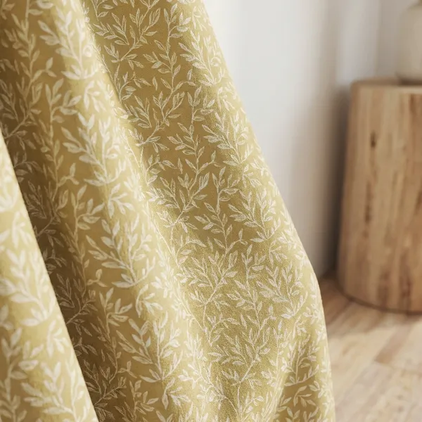 Yellow_Premium_Twig_Polyester_Door_Curtain_And_Window_Curtain