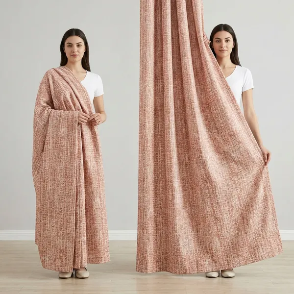 Peach_Premium_Ignis_Polyester_Door_Curtain,_Size_-_4x7_ft