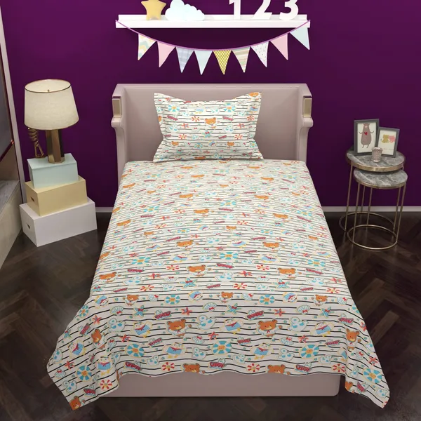 Multicolor_Premium_Snuggle_Teddy_Bed_Sheet_Single_Bed_Sheet