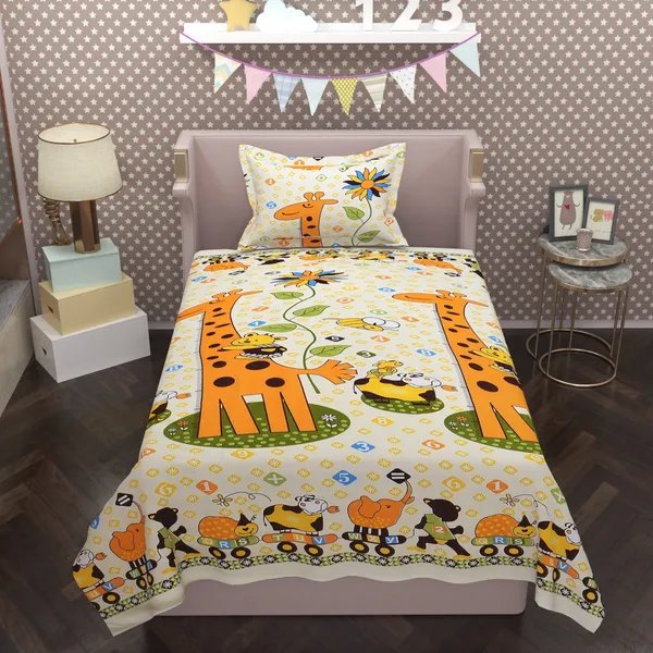 Multicolor_Premium_Jingle_Jammies_Bed_Sheet_Single_Bed