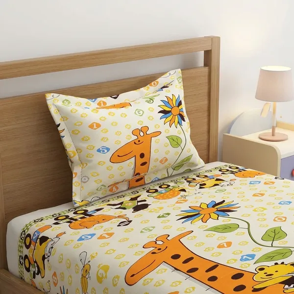 Multicolor_Premium_Jingle_Jammies_Bed_Sheet_Single_Bed