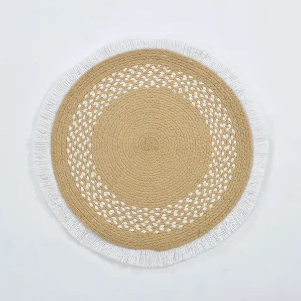 Beige_Premium_Caffe_Round_Placemat