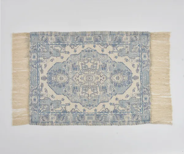 Multicolor_Premium_Punch_Hand_Woven_Printed_Mat/Rug,_Size_-_60x90_cm