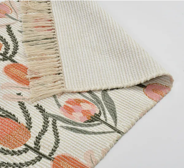 Multicolor_Premium_Cello_Hand_Woven_Printed_Mat/Rug,_Size_-_60x90_cm