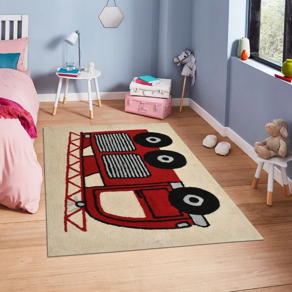 Multicolor_Premium_Fire_Truck_Cotton_Tufted_Kids_Rug