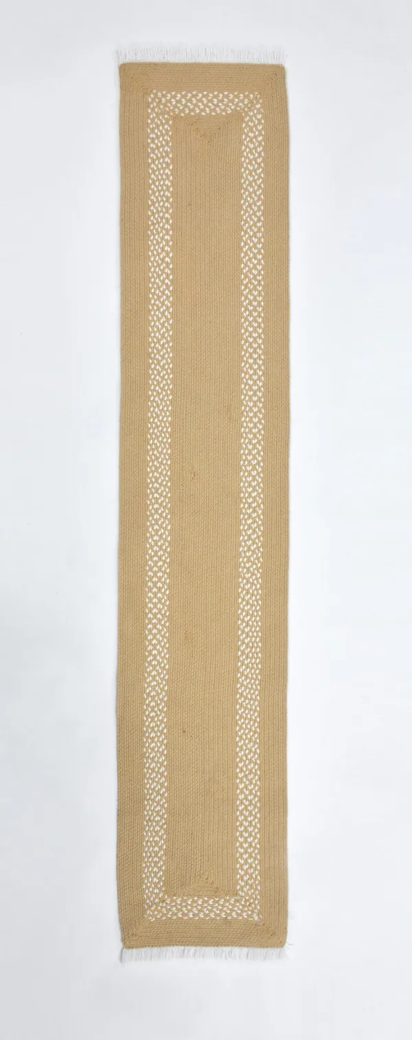 Beige_Premium_Caffe_Table_Runner,_Size_-_12x72_Inch