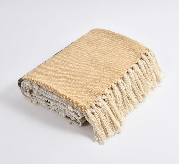 Off_White_Premium_Cotton_Bliss_Throw,_Size_-_130x180_CM