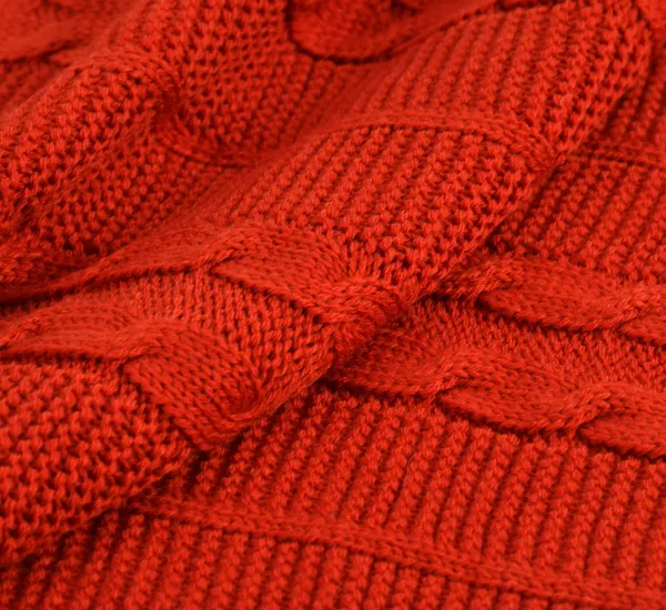 Red_Premium_Blossom_Knitted_Throw,_Colour_-_Maroon,_Size_-_130x180_CM