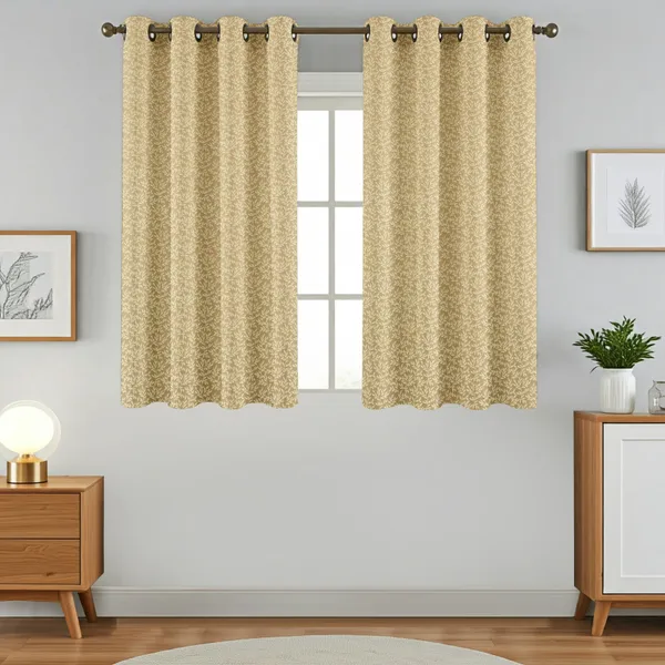 Yellow_Premium_Twig_Polyester_Window_Curtain,_Size_-_4x5_ft,_Pack_of_2_pcs