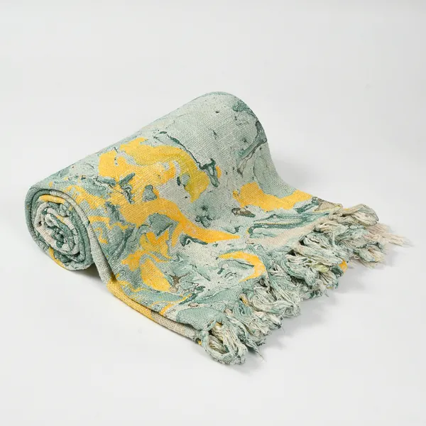 Green_Premium_Marble_Block_Printed_Throw,_Size_-_130x180_CM