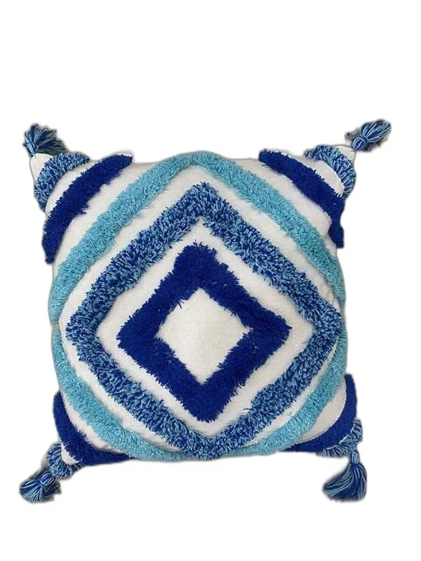 Multicolour_Premium_Bluedo_Hand_Woven_Table_Tufted_Boho_Cushion_Cover_Pack_Of_2,_Size_-_16x16_Inch_(_Filler_not_include_)