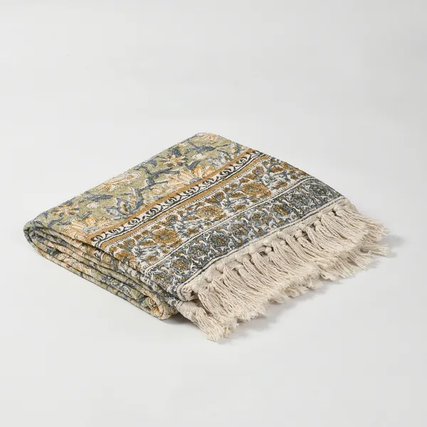 Multicolour_Premium_Euro_Block_Printed_Throw,_Size_-_130x180_CM