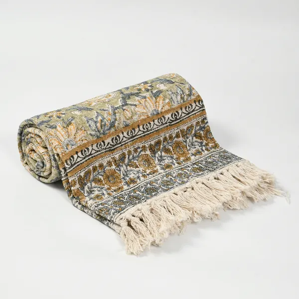 Multicolour_Premium_Euro_Block_Printed_Throw,_Size_-_130x180_CM