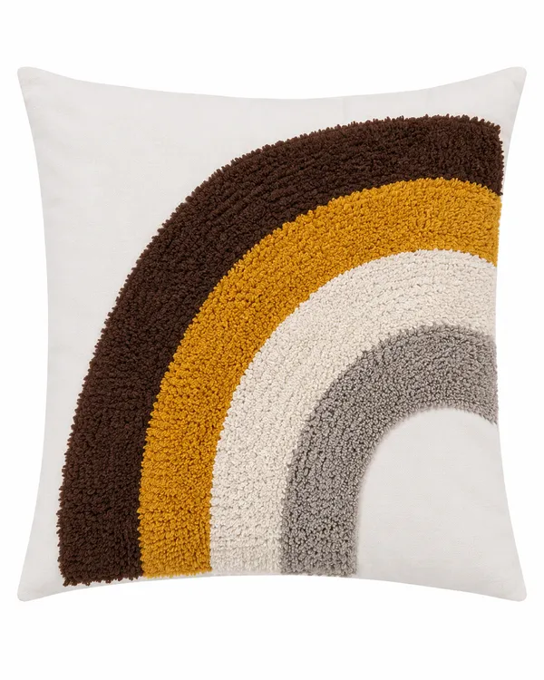 Multicolour_Premium_Spark_Hand_Woven_Table_Tufted_Boho_Cushion_Cover_Pack_Of_2,_Size_-_16x16_Inch_(_Filler_not_include_)