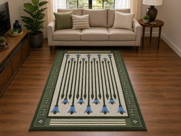 Premium__Florance_Tufted_100%_Wool_Carpet/Rugs