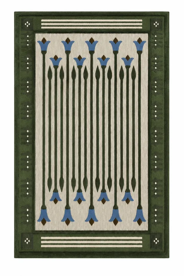 Premium__Florance_Tufted_100%_Wool_Carpet/Rugs