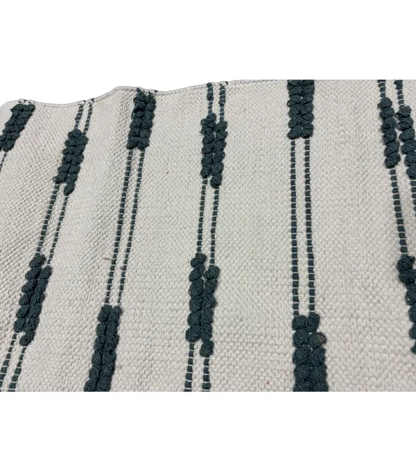 Premium_Loop_Stripe_Handwoven_Table_Runner_-_Blue_&_White,_Size_-_12x72_Inch