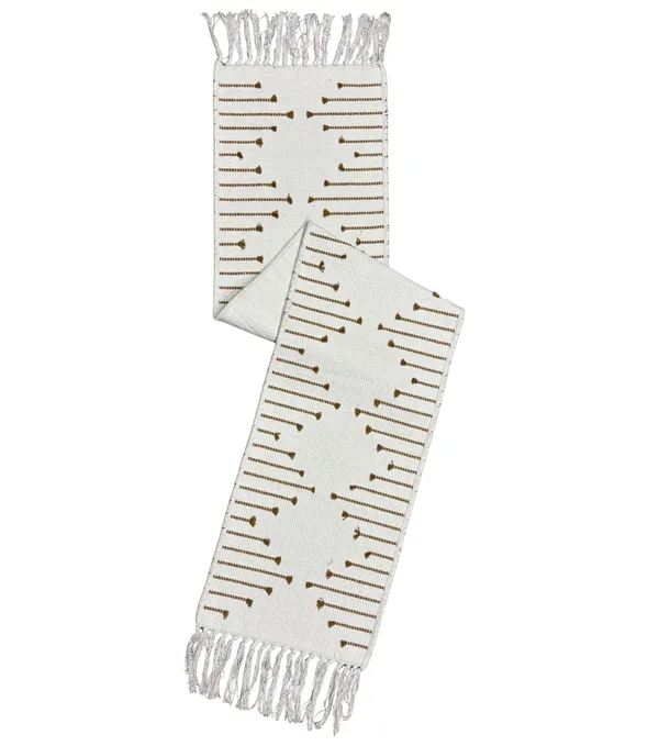 Premium_Zaggy_Handwoven_Table_Runner,_Size_-_12x72_Inch