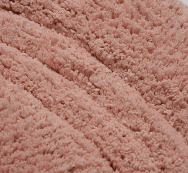 Linea_Round_Bathmat_-_Pink,_Size_-_60_CM_Round