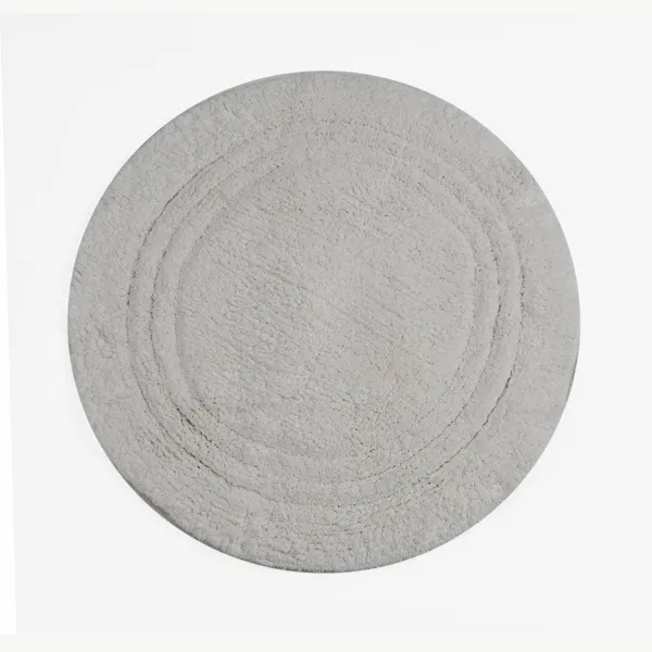 Linea_Round_Bathmat_-_White,_Size_-_60_CM_Round