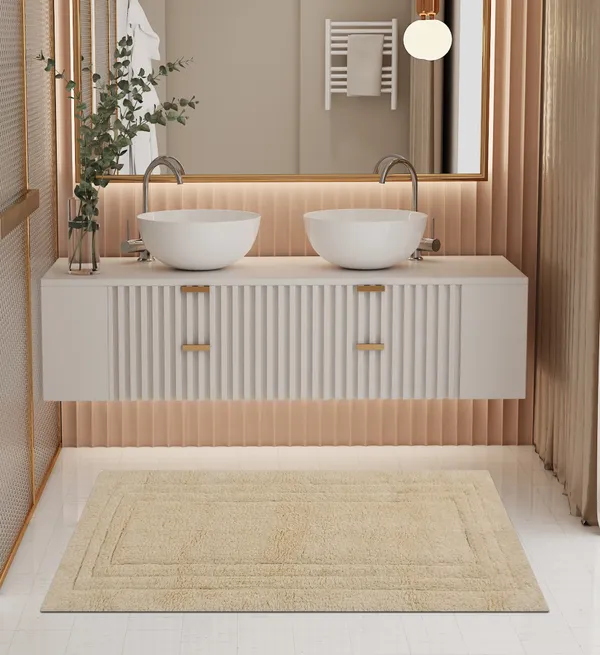 Linea_Runner_Bathmat_-_Ivory,_Size_-_50x120_CM