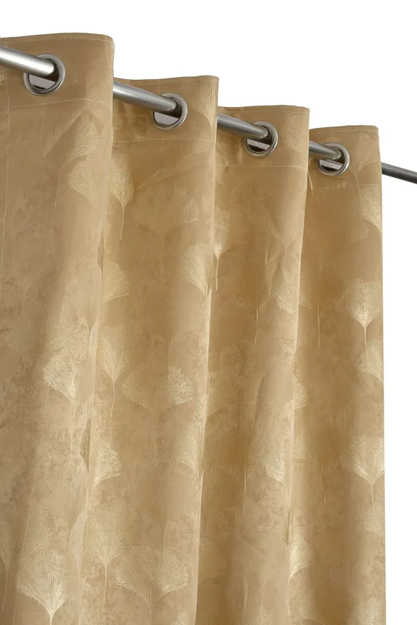 Mustard_Premium_Leaf_Polyester_Door_Curtain,_Size_-_4x7_ft,_Pack_of_2_pcs