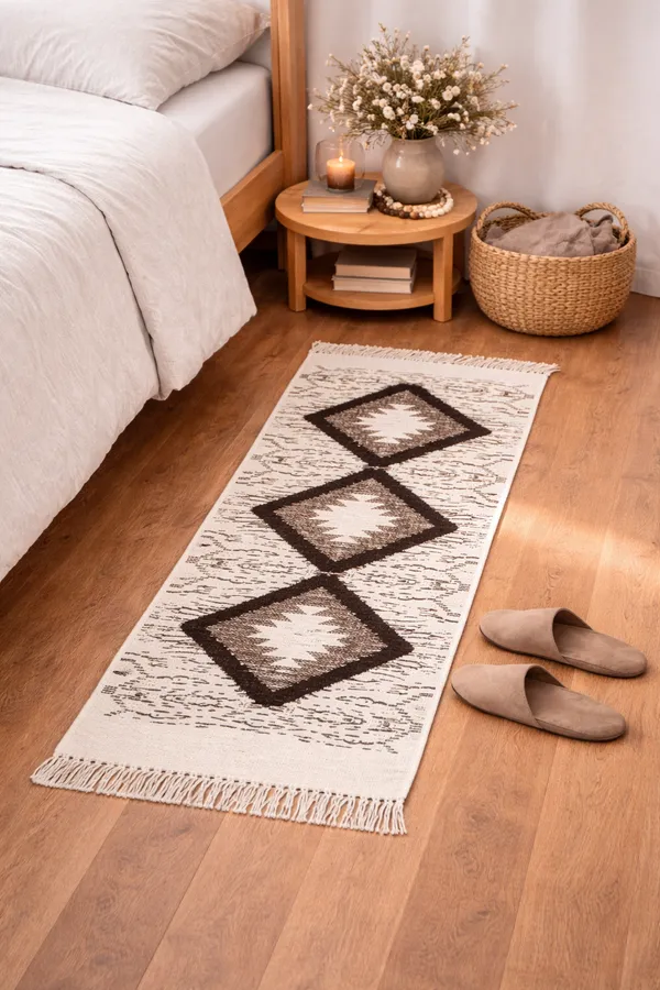 Multicolor_Three_Diamond_Printed_Tufted_Runner