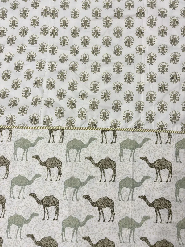 Daffodil_Cotton_Printed_Double_Bed_(Reversible)
Comforter/Dohar