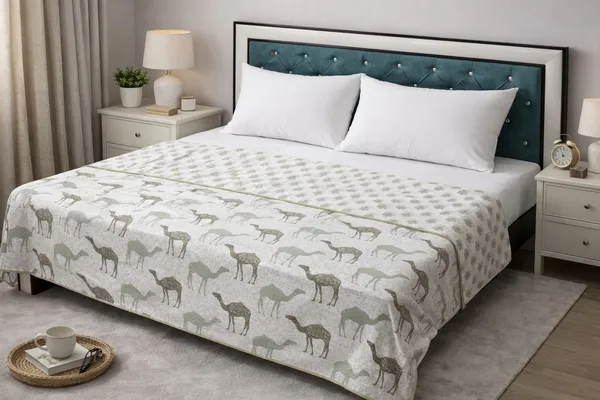 Daffodil_Cotton_Printed_Double_Bed_(Reversible)
Comforter/Dohar