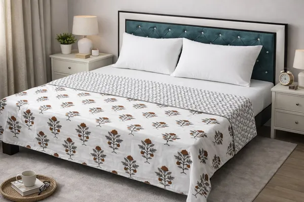 Celosia_Cotton_Printed_Double_Bed_(Reversible)
Comforter/Dohar