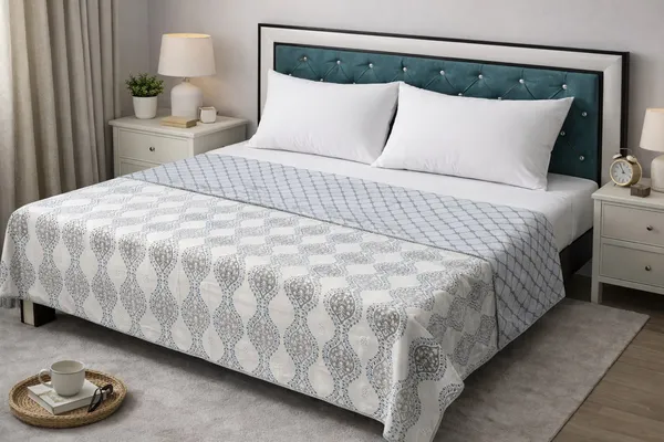 Aster_Cotton_Printed_Double_Bed_(Reversible)
Comforter/Dohar