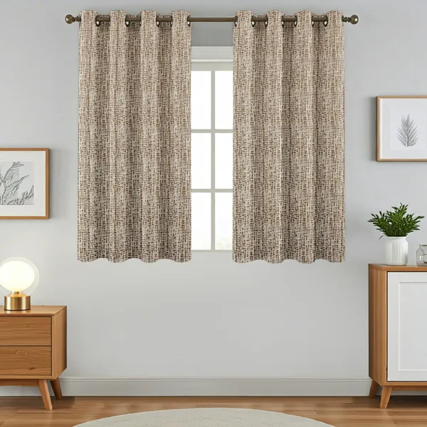 Brown_Premium_Ignis_Polyester_Window_Curtain,_Size_-_4x5_ft