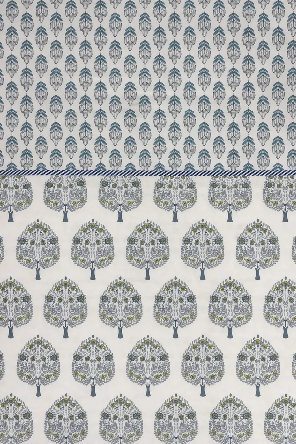 Mulberry_Cotton_Printed_Single_Bed_(Reversible)
Comforter/Dohar_-_Blue