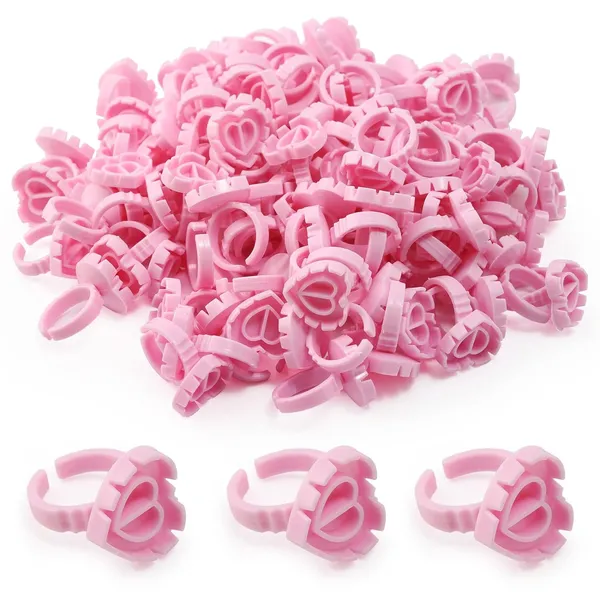 Kulis_-_Eyelash_Glue_Ring_-_Heart_Shape_-_100Pcs/Pkt