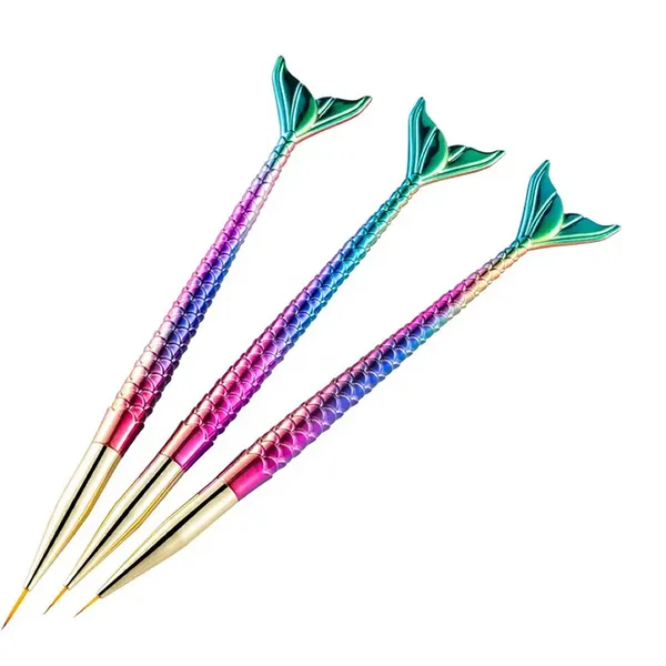 Kulis_-_Fishtail_Holography_Liner_Brush_-_Set_of_3Pcs