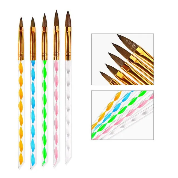 Kulis_-_Acrylic_Brush_-_Pack_of_5_Pcs