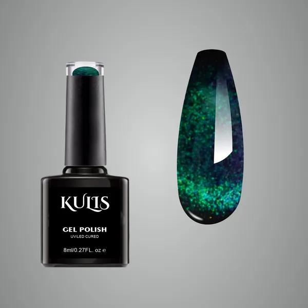 Emerald_Teal__Magnetic_Cateye_Uv_Gel_Polish_For_Girls
