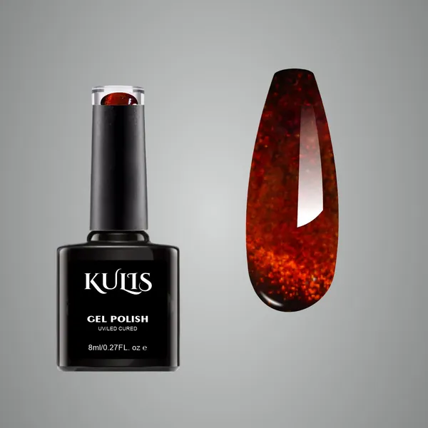 Burnt_Copper__Magnetic_Cateye_Uv_Gel_Polish_For_Girls