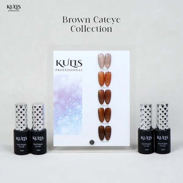 Kulis_Brown_Silk_Cateye_5Pcs_Sets_with_Card