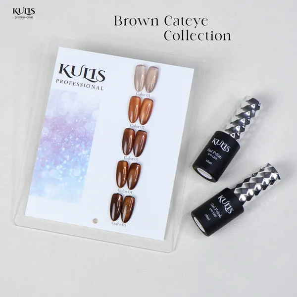 Kulis_Brown_Silk_Cateye_5Pcs_Sets_with_Card