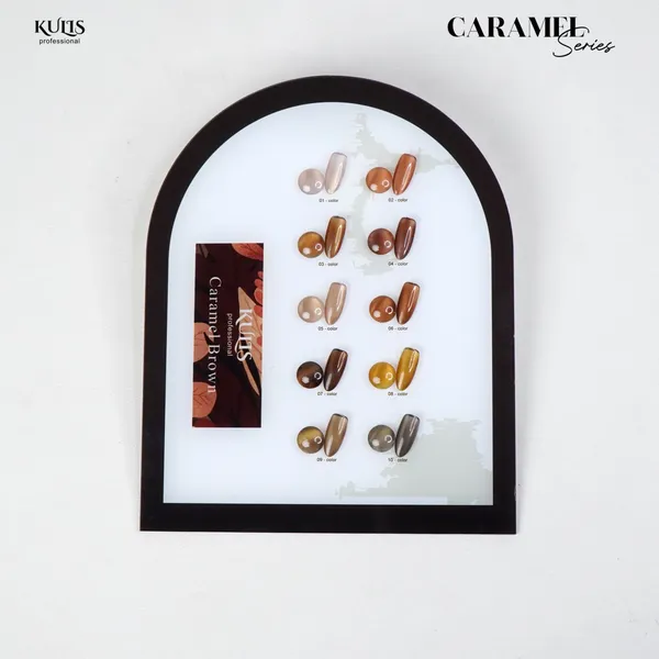 Kulis_Caramel_Silk_Cateye_Polish_10Pcs_Set