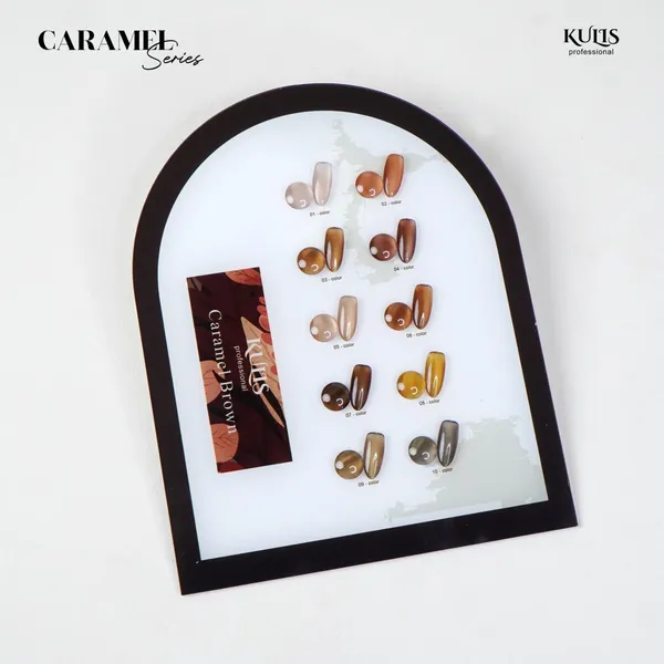 Kulis_Caramel_Silk_Cateye_Polish_10Pcs_Set