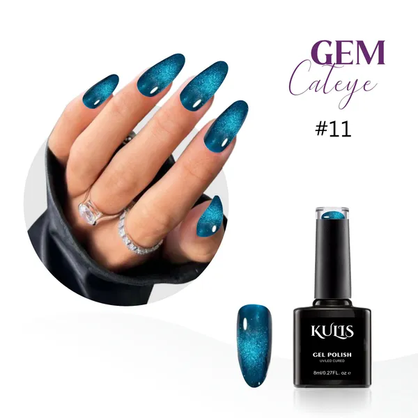 Ocean_Teal_Gem_Cateye_Magnetic_Uv_Led_Cured_Gel_Polish_For_Girls