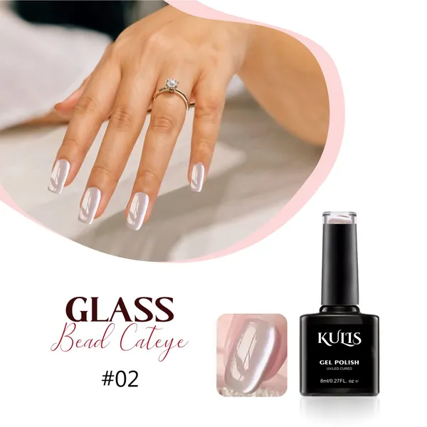 Pearl_White_Glass_Bead_Cateye_Silk_Magnetic_Uv_Gel_Polish_For_Girls