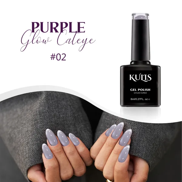 Lavender_Grey_Purple_Glow_Cateye_Uv_Led_Cured_Magnetic_Gel_Polish_For_Girls